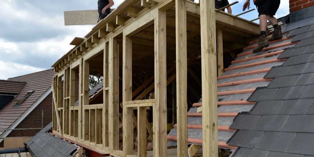 Dudley & Co Ltd loft conversion in process